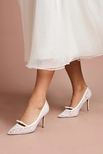 Coast Ivory Court Shoes Womens Bridal Heels