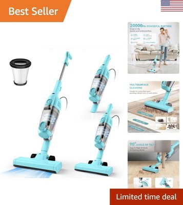 R6X Corded Stick Vacuum with 20Kpa Suction - Perfect for Pet Hair & Hard Floors