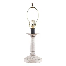 Butcher's Chamberstick in Vintage White