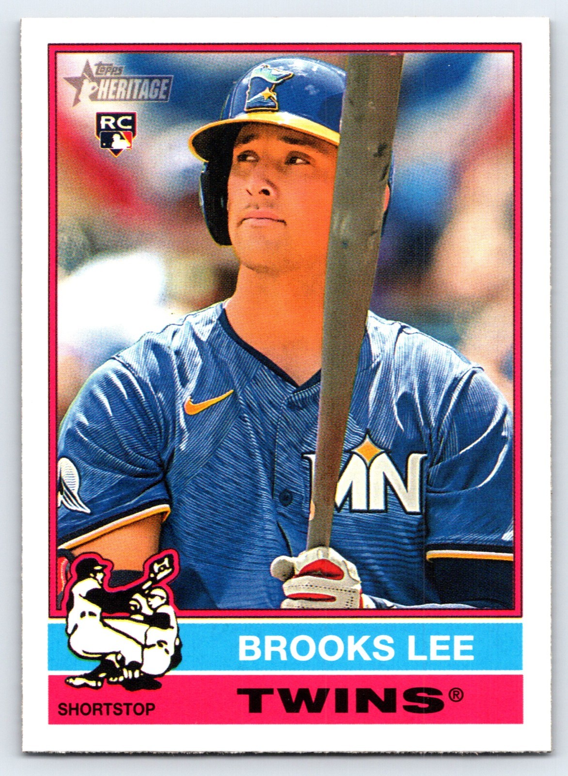 2025 Topps Heritage - Brooks Lee #63 (RC)