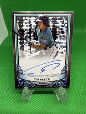 2024 Bowman Sterling Tai Peete Prospect On Card Auto #PA-TP Cardinals Mariners