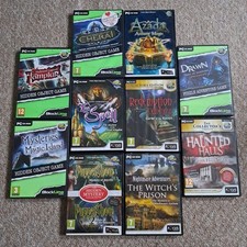 10x Hidden Object Point & Click PC Game Bundle Mystery Big Fish Puzzle Joblot 15