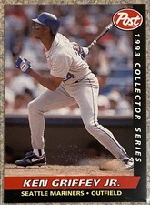 1993 Post “Collector Series” Ken Griffey Jr. #7 of 30
