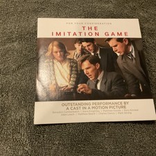 New The Imitation Game DVD For Your Consideration FYC Benedict Cumberbatch g 