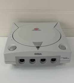 Sega Dreamcast HKT-3020 Console System Bundle Lot Controllers VMU White Tested