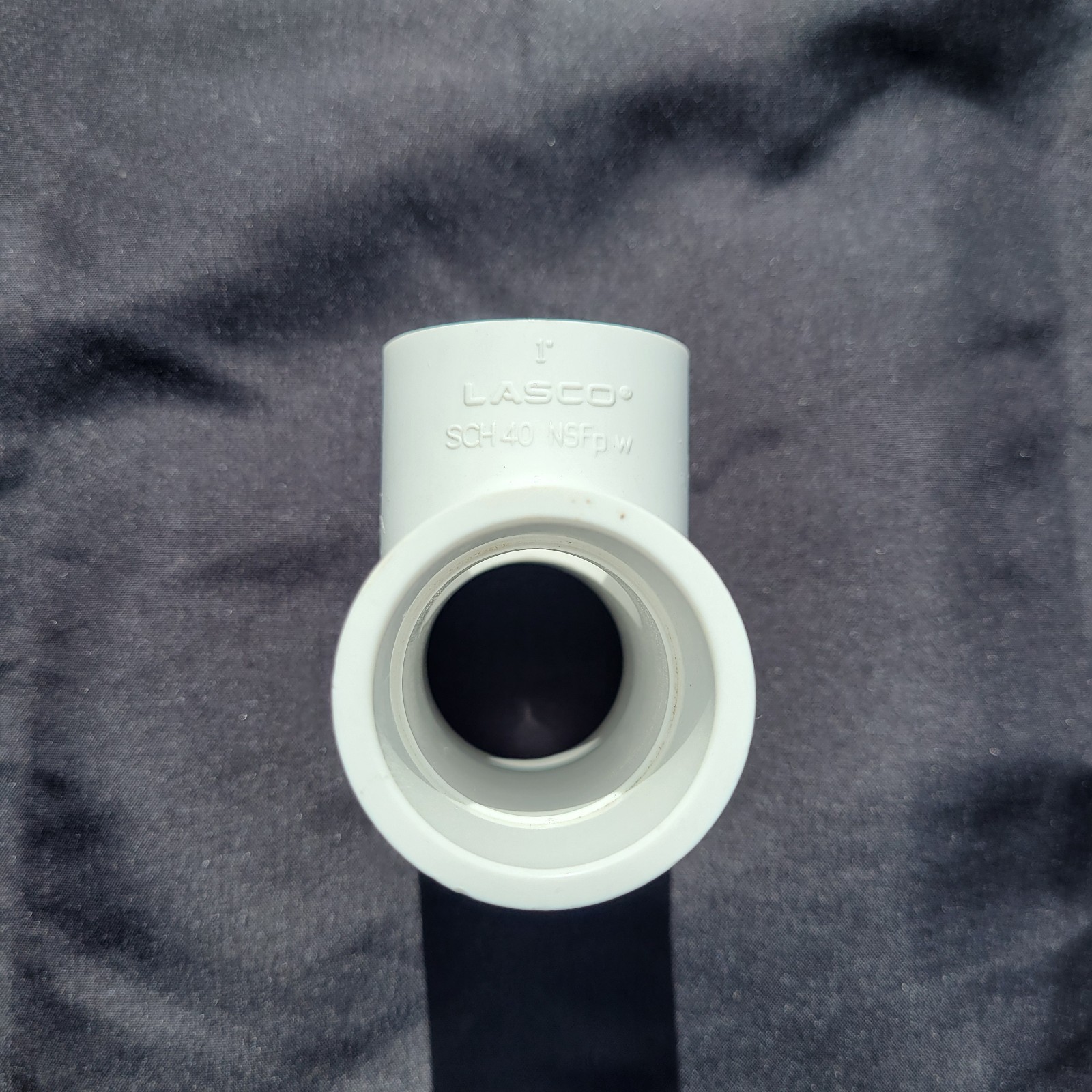 PVC Fittings LASCO 1 Inch Schedule 40 Tee Slip Slip Slip Package Of 15