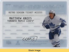 2023-24 Credentials 1997 Season Ticket Acetate Rookies Matthew Knies READ 9be
