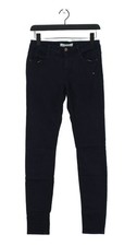 Zara Women's Jeans UK 10 Blue 100% Other Skinny