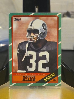 1986 Topps - Marcus Allen #62