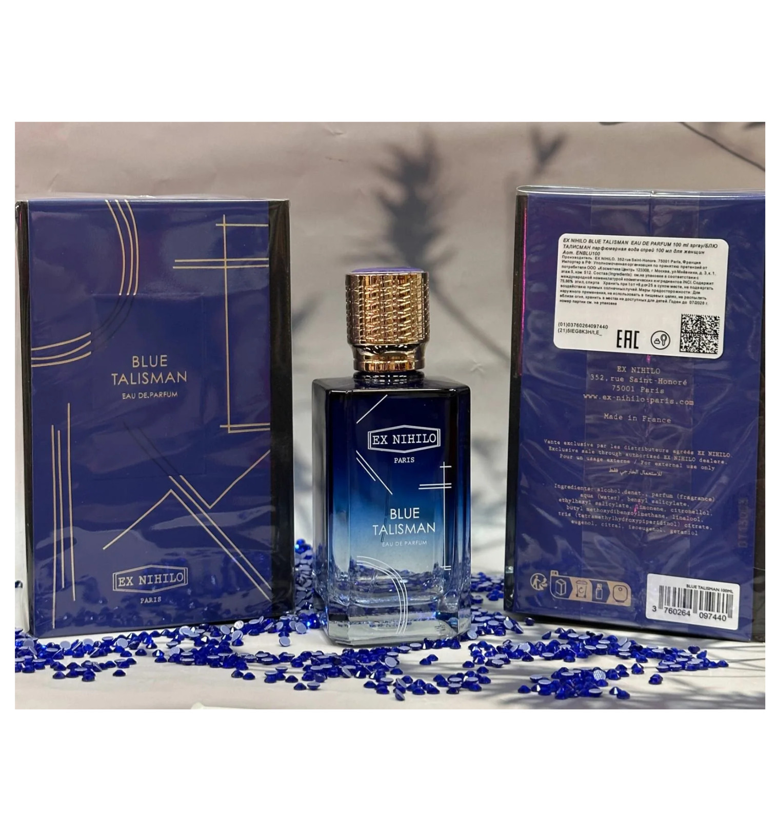 Ex Nihilo Blue Talisman 3.3oz / 100 ml Eau de Parfum Spray Unisex