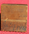 Norfolk & Western Railway SAFETY FIRST Railroad Ink Letter Press N&W Block Stamp — photo 6