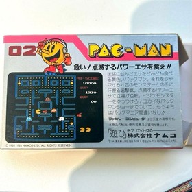Pac-Man Famicom/FamiSoft Game, Good Condition, Collection Item