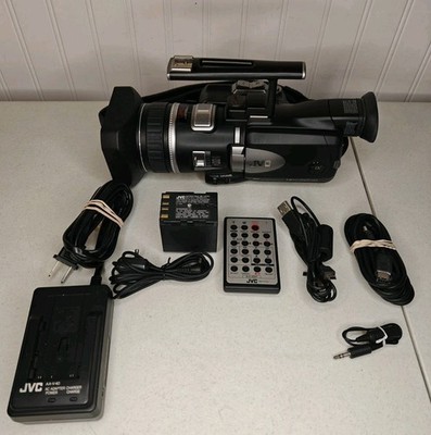 TESTED JVC GR-HD1U Mini DV HD Digital Video Camera Camcorder VCR Tape Transfer