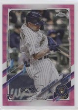 2021 Topps Chrome Update Target Pink Wave Refractor Mario Feliciano #USC43 09wc