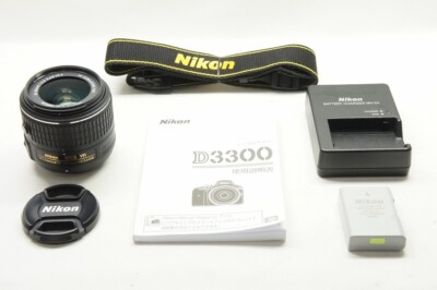 Exc+++] Nikon D3300 Digital SLR Camera AF-S DX NIKKOR 18-55mm f3.5