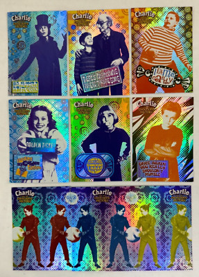 CHARLIE & THE CHOCOLATE FACTORY Artbox 2005 Complete RETAIL Chase