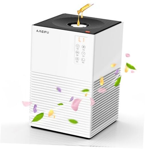 Air Purifier for Home Up to 1200 Sq Ft, Air Cleaner with H13 Filter, Air White-image