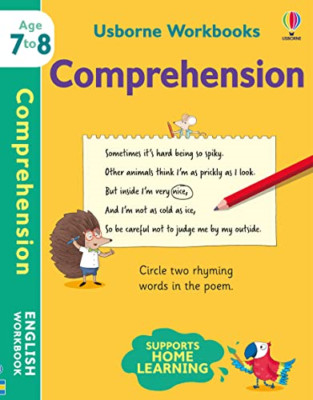 Usborne Workbooks Comprehension 7-8 -  NEW Caroline Young 2022