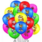 x20 PAW PATROL Themed Balloons Kids Happy Birthday Party Decorations UK SELLER