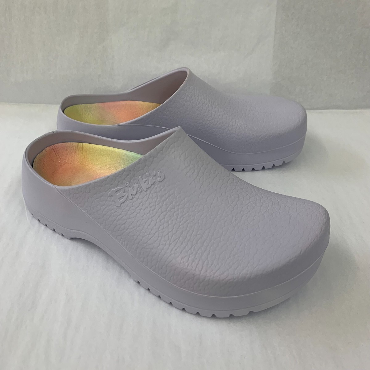 Birkenstock New w/o Box Super-Birki Lavender Fog Polyurethane