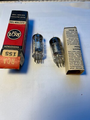 NOS Electron Tube RCA & Sylvania 1S5 2 in lot