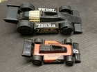 vintage 1979 Tonka Indy Race Car lot Black # 7 and #3