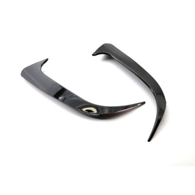 For Mercedes W117 CLA Class 14-18 Rear Bumper Spoiler Air Vent Gloss Black