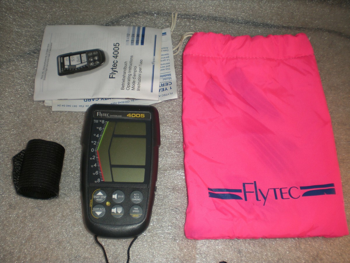 Flytec 4005 Vario Gliding Flight Variometer for Paragliding 