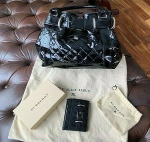 burberry patent leather wallet