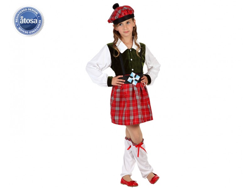 Costume Gonna Scozzese 2022 Costume Scozzese Bambina