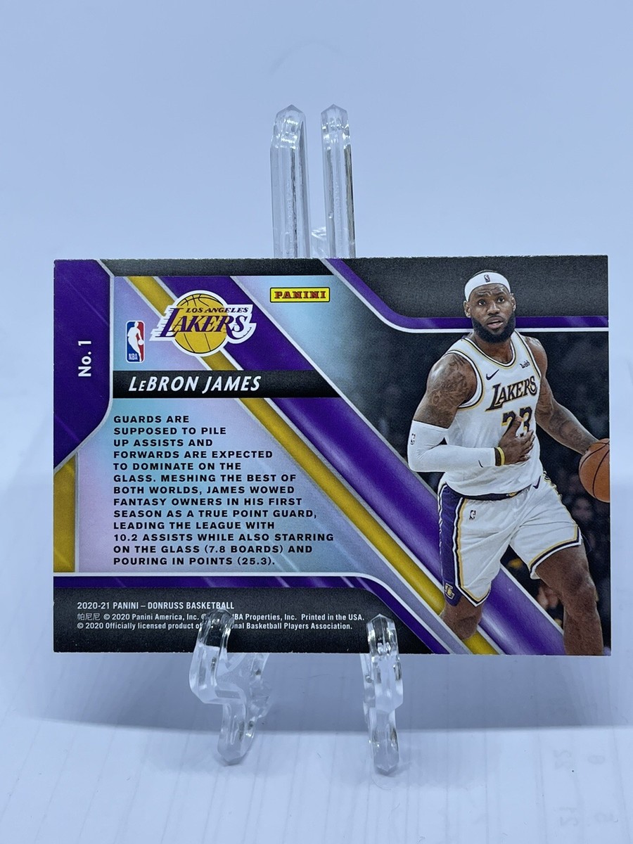 2020-21 Donruss Fantasy Stars Lebron James | eBay