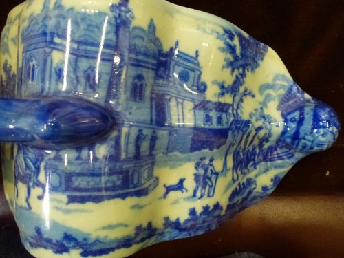 Vintage pottery Ironstone Stoneware ceramic Stilton Cheese Dish Cover NEW - Picture 8 of 9