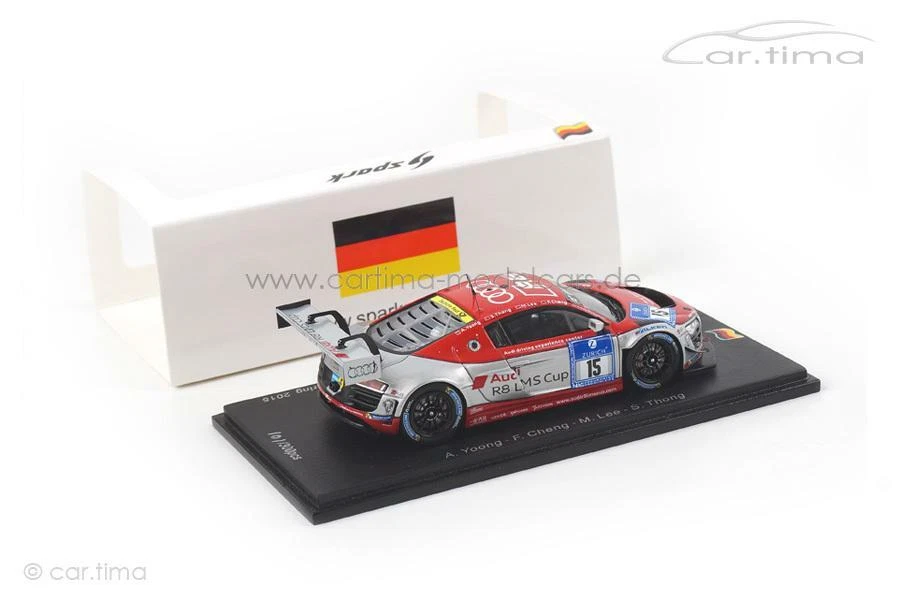 Audi R8 LMS Ultra 24H Nürburgring 2015 Yoong / Cheng / Lee / Thong 1:43 Spark SG - Immagine 3 di 4