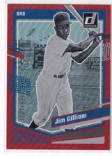2023 Donruss #208 Jim Gilliam Holo Red #/2023