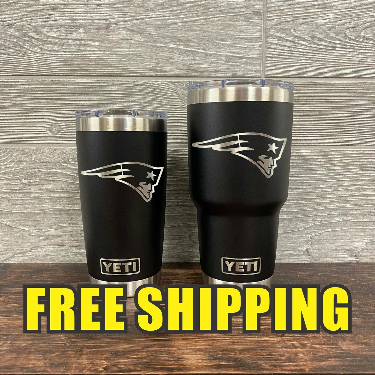 New England Patriots Personalized Custom Engraved Tumbler cup