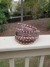 Vintage Nocona Leather Belt
