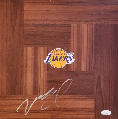 Nick Van Exel Signed Floorboard w/ JSA COA #AJ63393 Los Angeles Lakers