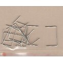 Detail Associates 6605 HO Scale Passenger Car Grab Irons pkg(12) -- 36