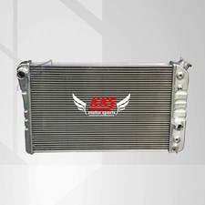 Kks Stamped 3 Row Aluminum Radiator 1984-1990 Chevy Corvette S10 V8 Conversion