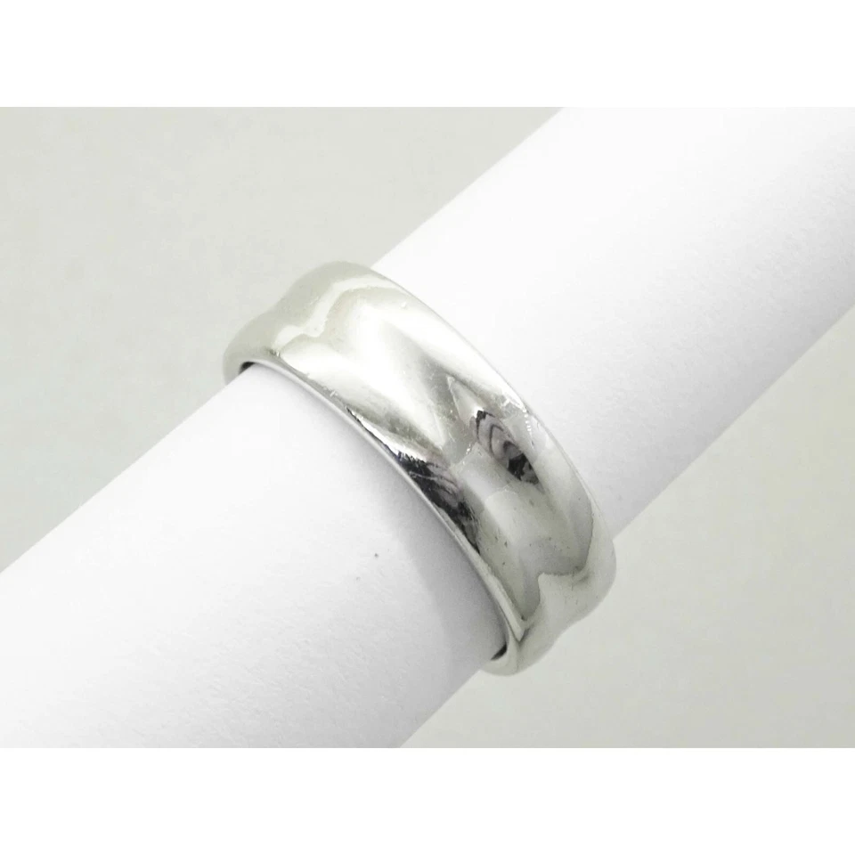 Alianza de boda Diana Designer 7 mm de ancho anillo paladio tamaño 8,75 Foto 2 de 4