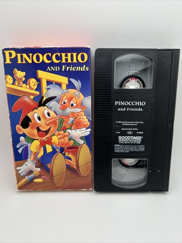 Pinocchio And Friends VHS VCR Video Tape G9 - Picture 3 of 3