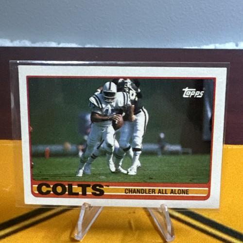 1989 Topps - #205 Chris Chandler (RC) - Picture 3 of 5