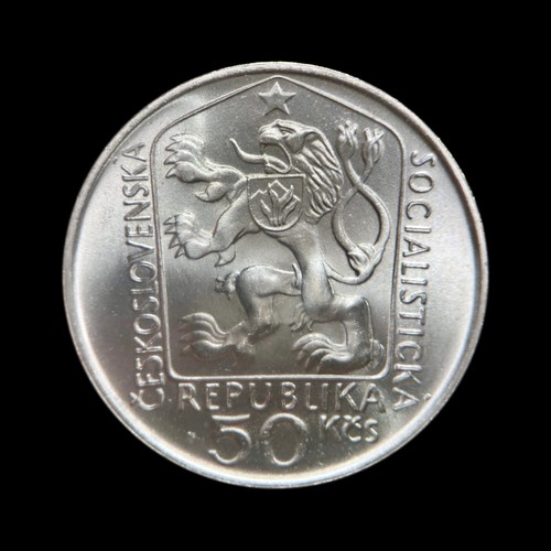 CZECHOSLOVAKIA. 1975, 50 Korun, Silver - Stanislav Kostka Neumann, Writer Poet A - Picture 4 of 8