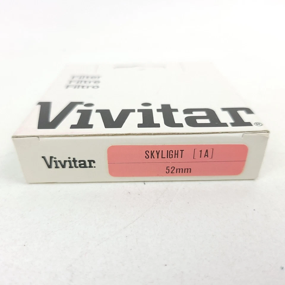 New NOS VIVITAR 52mm Glass Filter SKYLIGHT [1A] Made in JAPAN Sony Canon Nikon - Image 3 of 4
