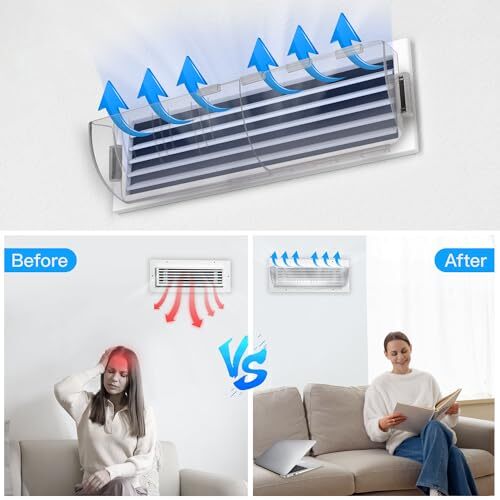 Vent Covers Air Conditioner Cover Pack Adjustable Magnetic Air