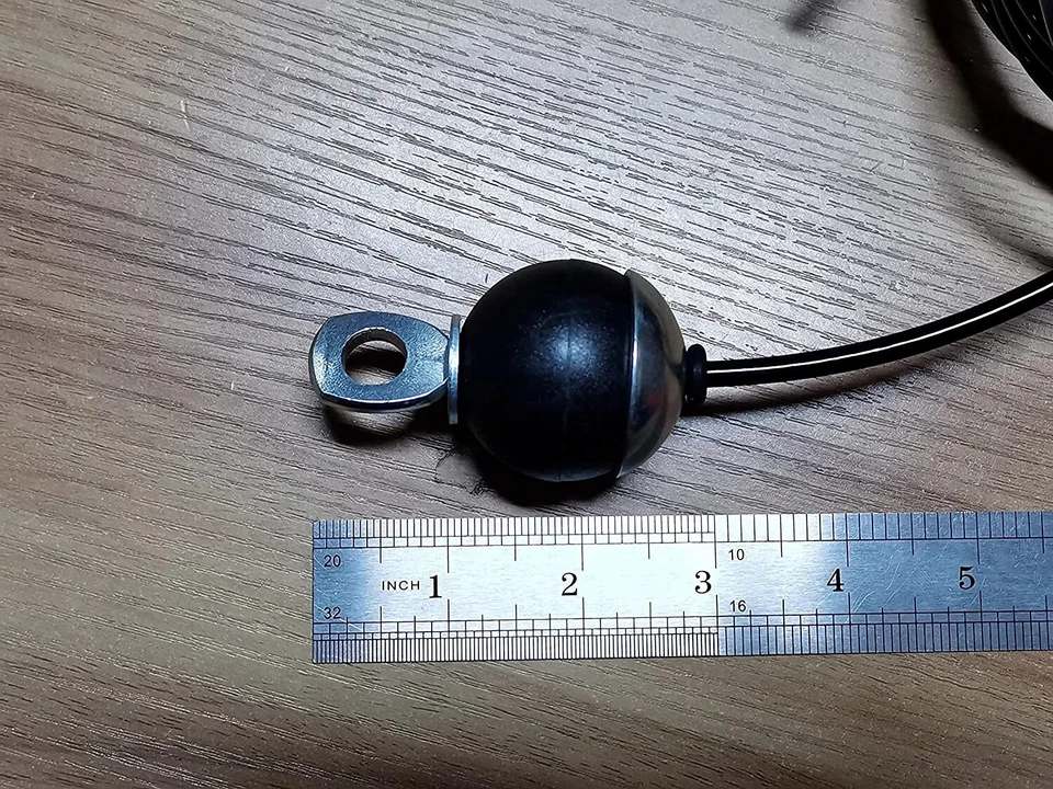 Cable para gimnasio en casa multiestación con terminaciones 110" Foto 2 de 3