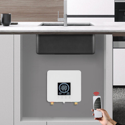 WATER HEATER, INSTANT ELECTRIC WATER HEATER, WATER HEATER WITH LED DISPLAY