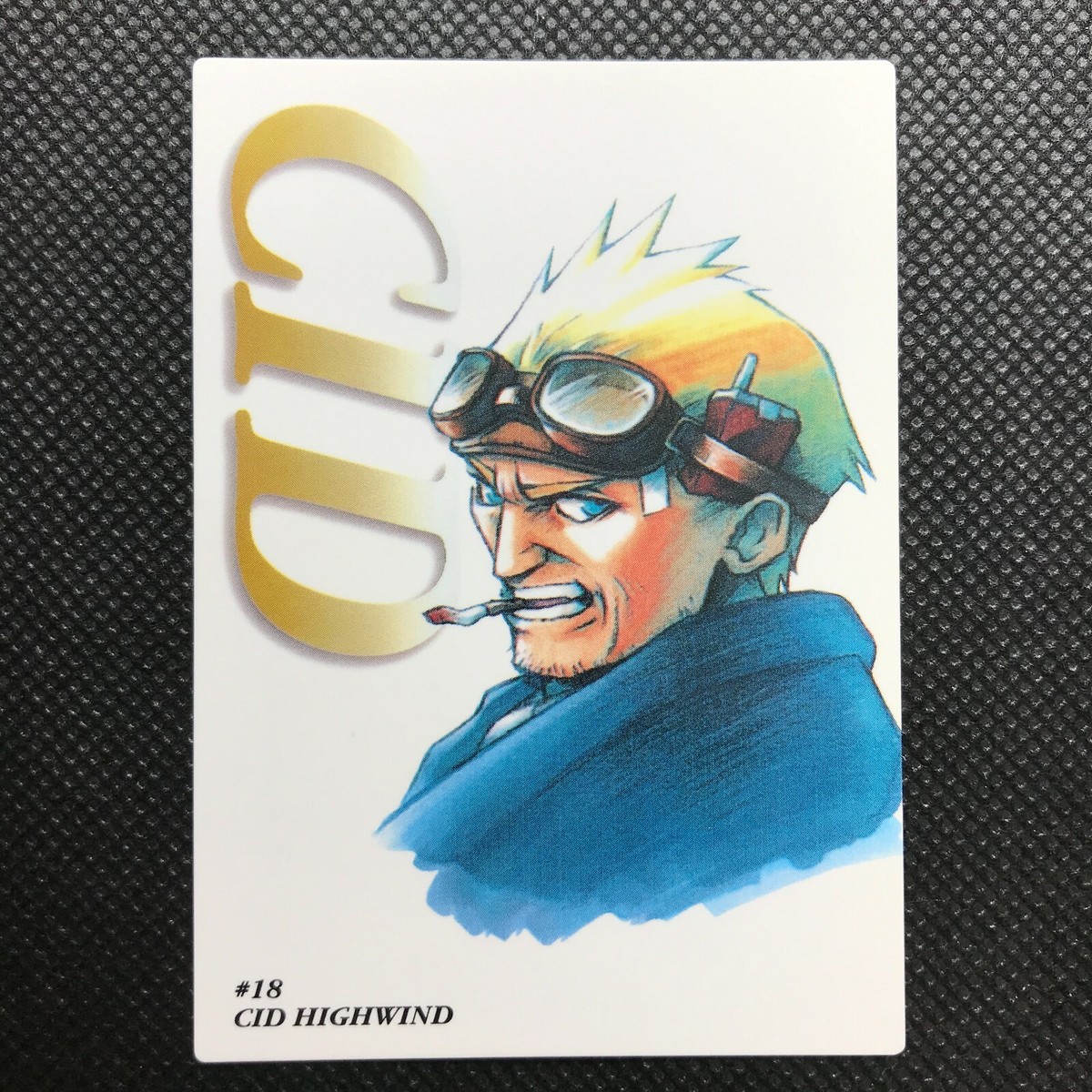 Cid Highwind #18 Final Fantasy VII FF7 Made In Japan 1997