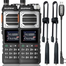 1x Baofeng UV-25 Powerful FM Walkie Talkie Long Range VOX Two Way Ham Radios Kit