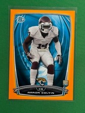 2014 Bowman Football Aaron Colvin #96 RC Rookies Orange /299